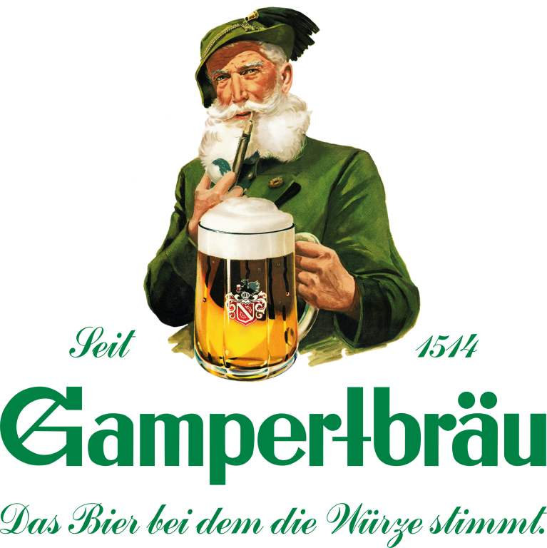 Gampert-Bräu Logo grün