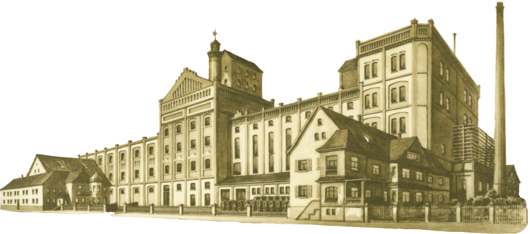 Historisches Bild der Brauerei Gampert Historisches Bild der Brauerei Gampert